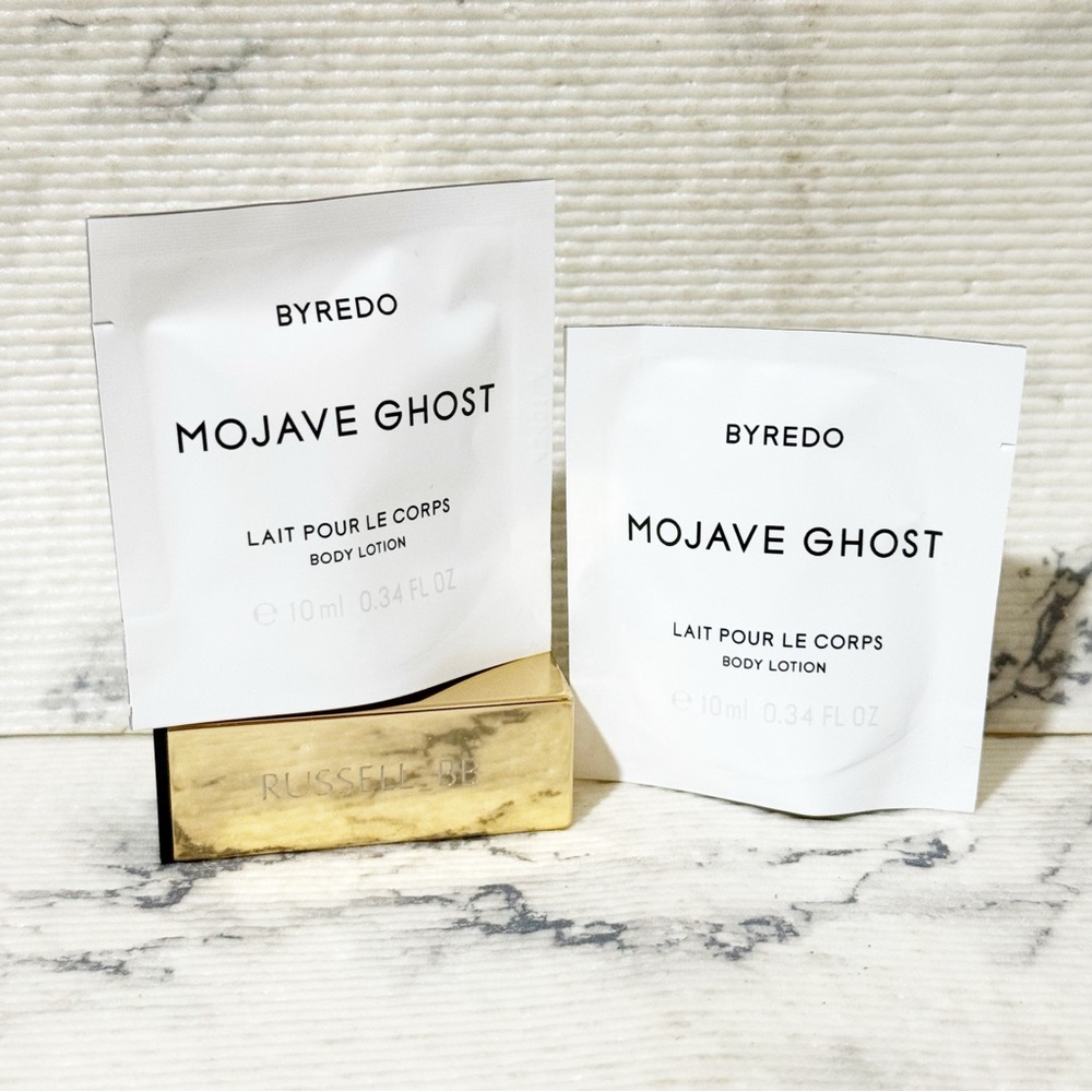 Byredo Mojave Ghost Body Lotion Samples (2 x 10 ML)